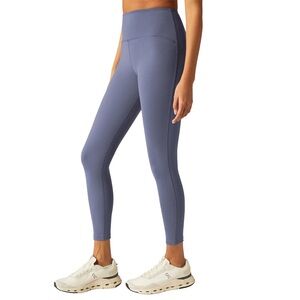 Beyond Yoga Powerbeyond Midi Leggings Periwinkle Athletic Workout Exercise Large